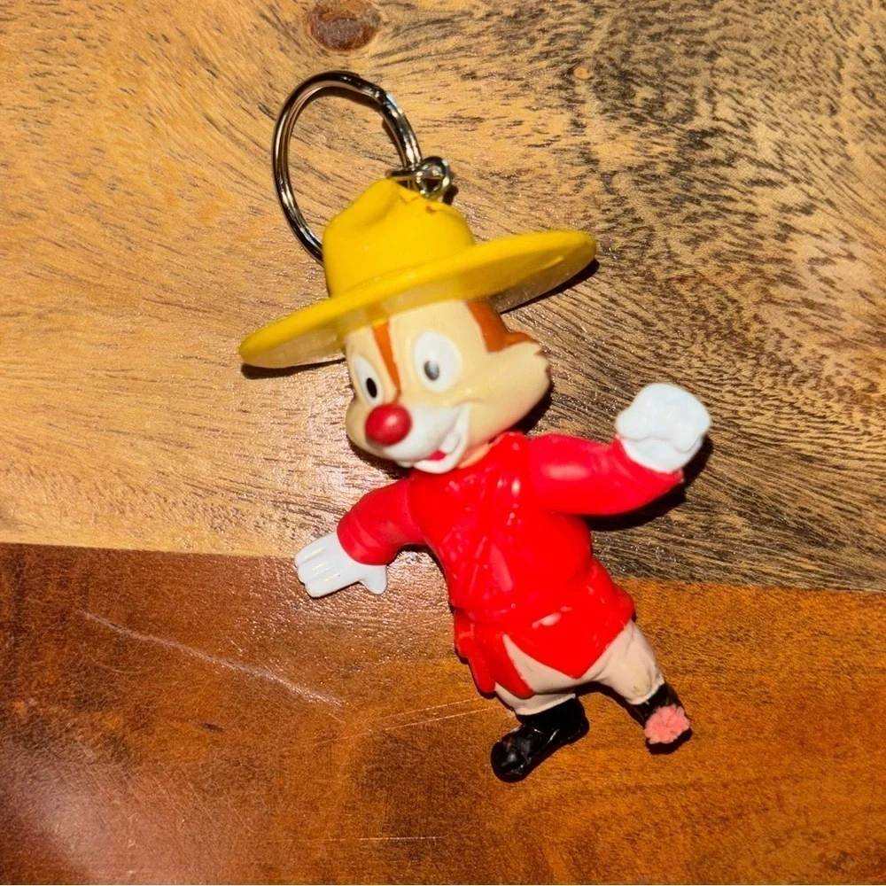 Vintage 1980s Chip ‘n Dale Rescue Rangers Chip Keychain